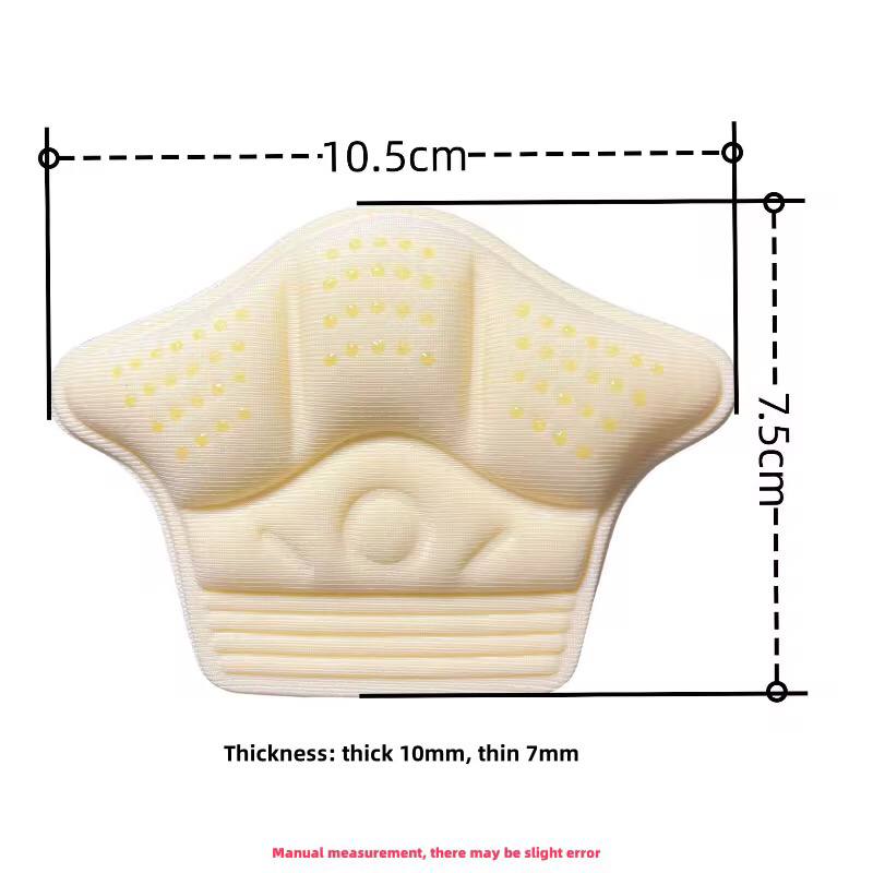Shoe adjust size heel pad a pair
