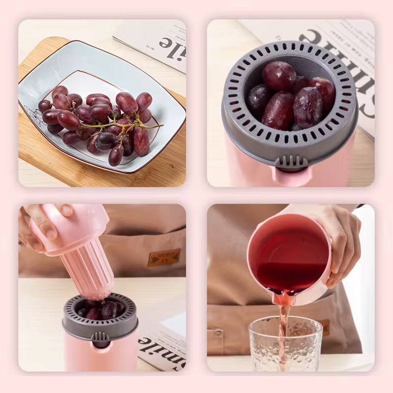 New design wheat straw 2 methods manual juicer
