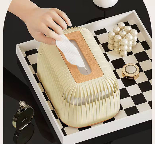 Stripped tissue / serviette  box