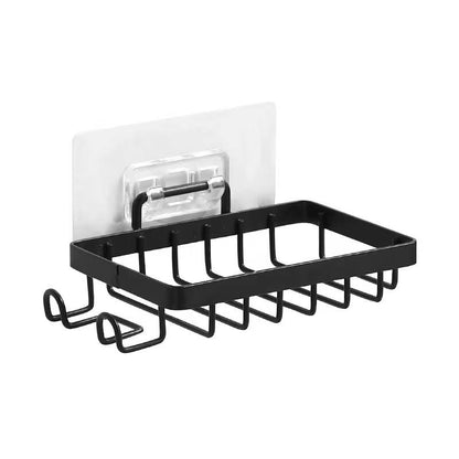 Wall mounted stainless steel soap dish