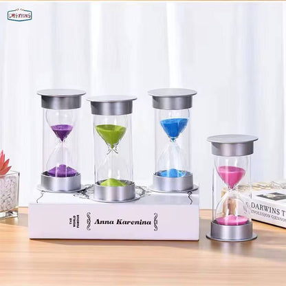 Silver Cover Decorative Hour Glass
