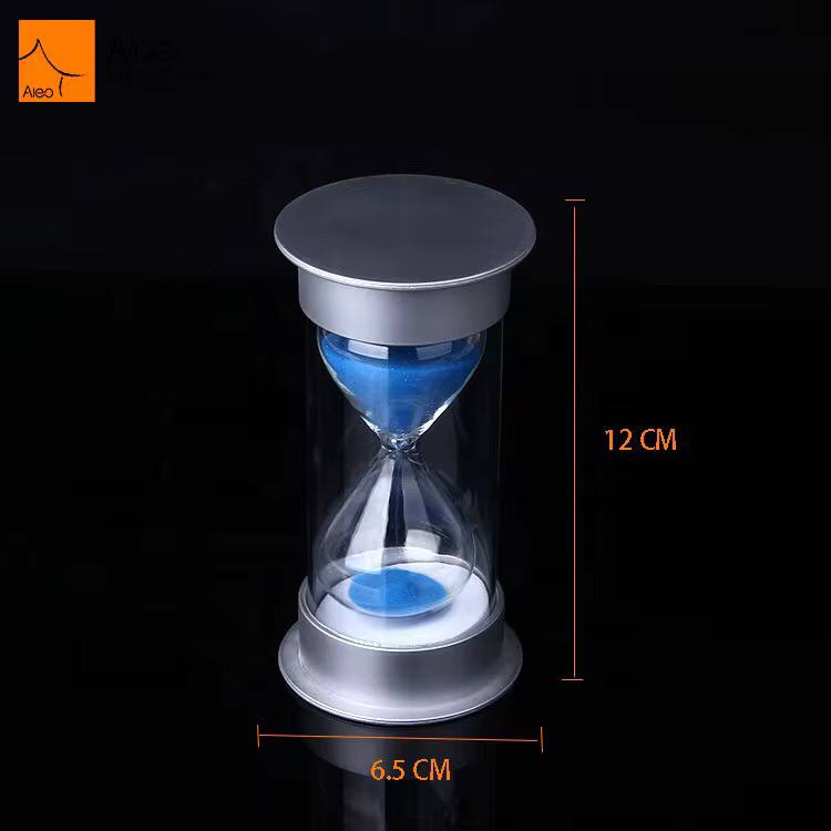 Silver Cover Decorative Hour Glass