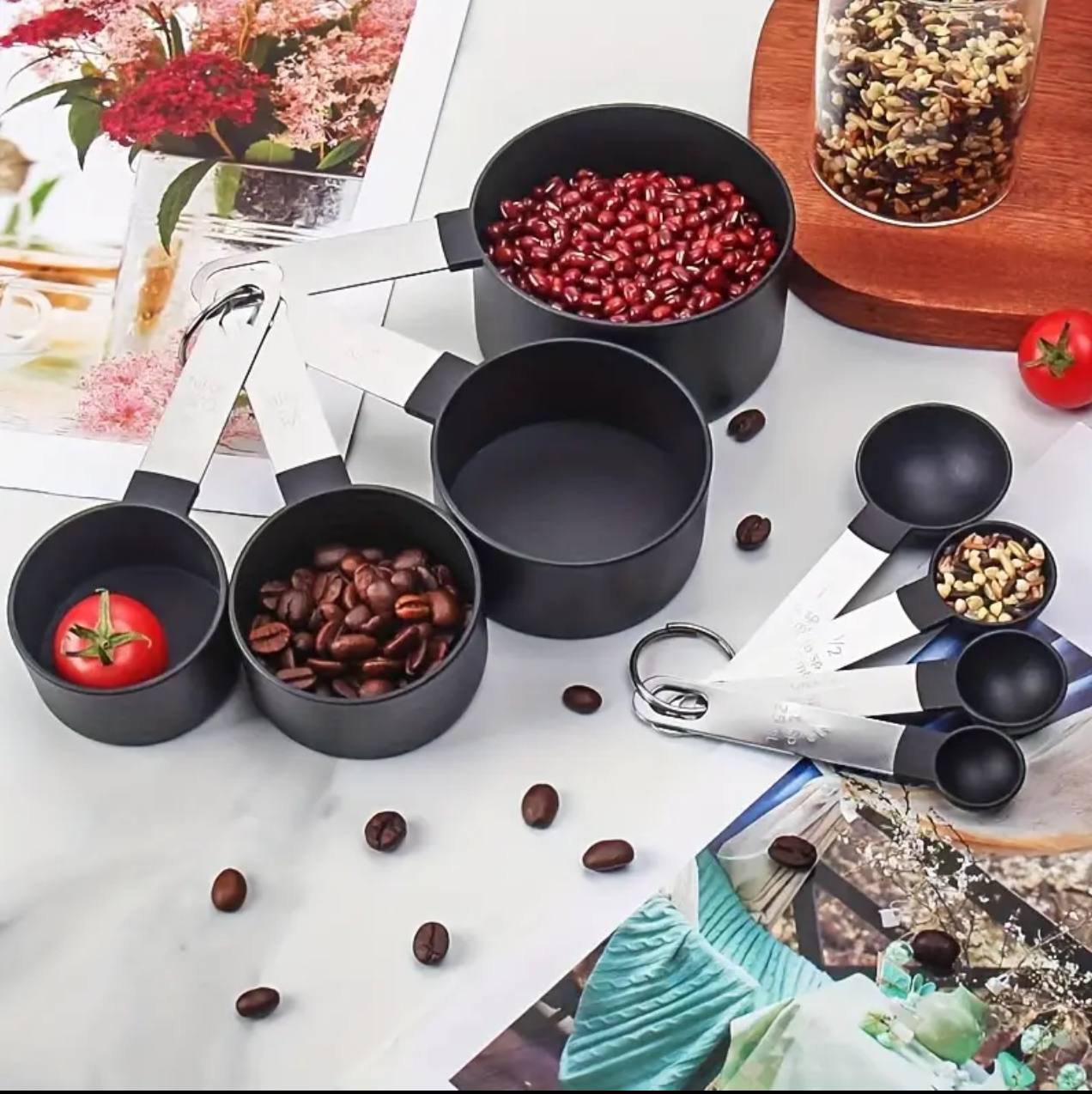 8pcs Multipurpose measuring spoons/Cups