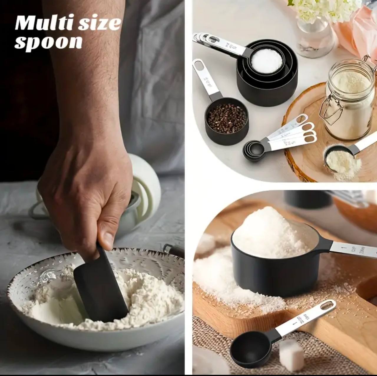 8pcs Multipurpose measuring spoons/Cups