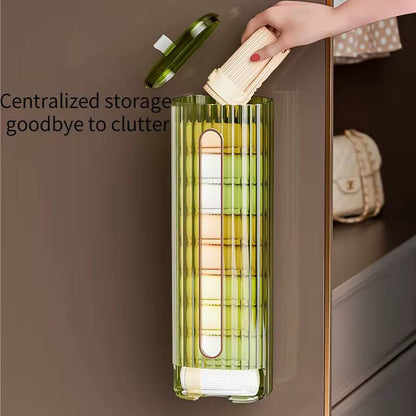 Wall mounted storage box hollow underwear organizer