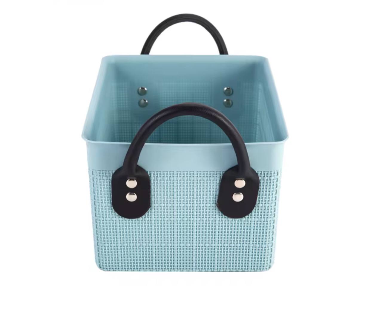 Fancy shopping basket rectangle small