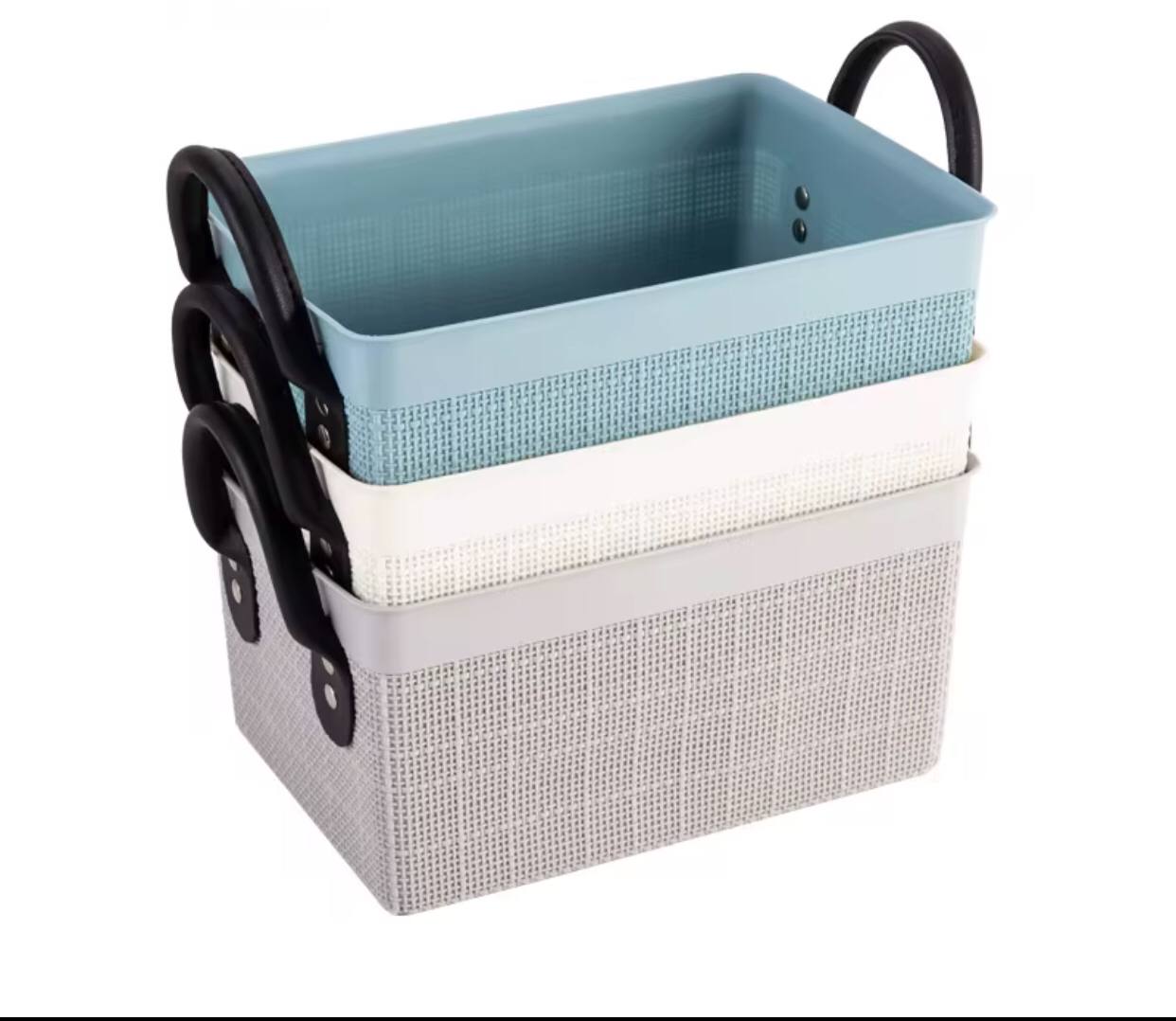 Fancy shopping basket rectangle small