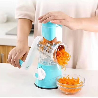 Table top rotary drum grater
