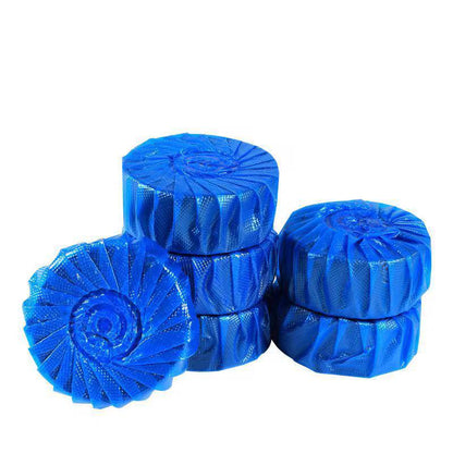 bubble blue tablets toilet cleaner