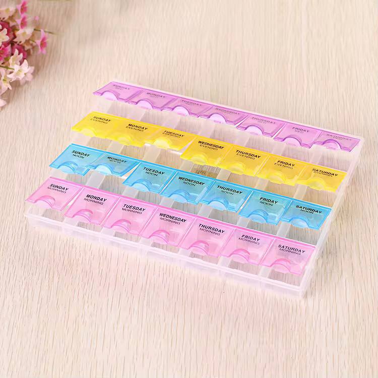 Monthly pill organiser