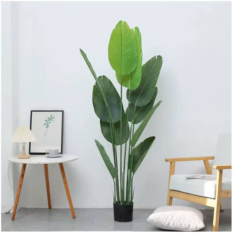 Nordic High quality potted artificial green tree