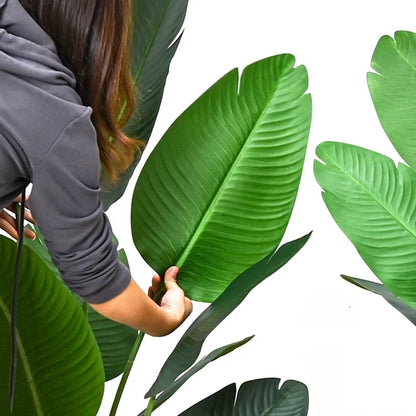 Nordic High quality potted artificial green tree