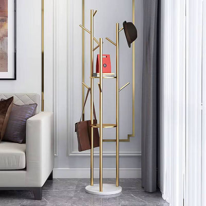 Fancy Multi-Functional metallic  Coat/handbag hanger