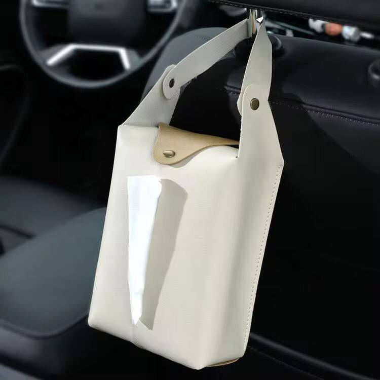 PU leather napkin tissue Holder