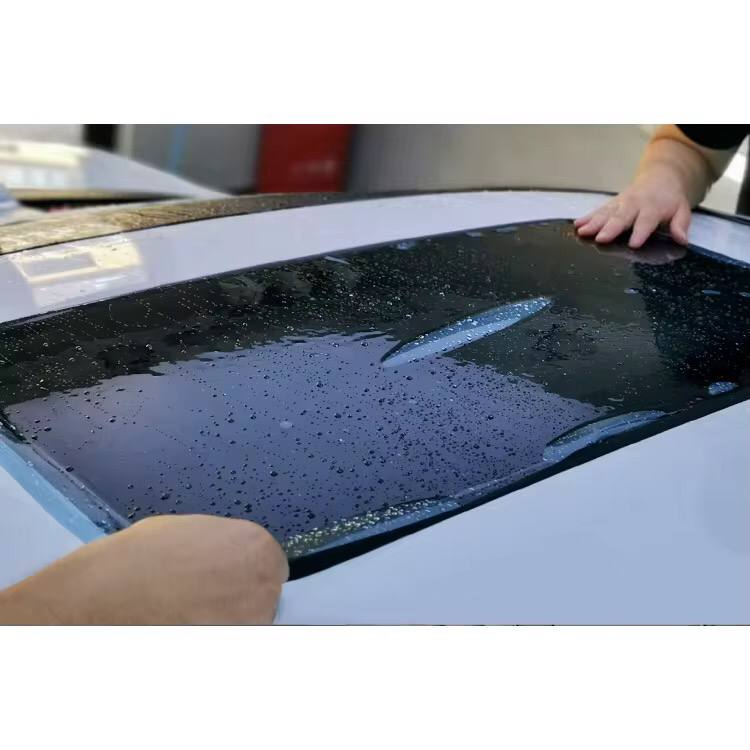 4 pcs Car Window Anti Fog Rainproof Window Protective Film