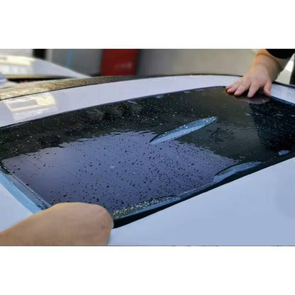 4 pcs Car Window Anti Fog Rainproof Window Protective Film