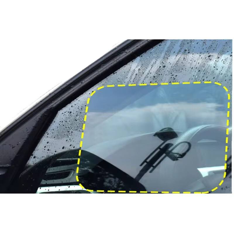 4 pcs Car Window Anti Fog Rainproof Window Protective Film
