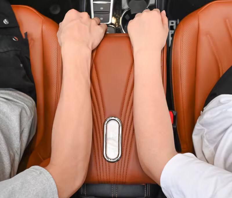 Quality leather car armrest