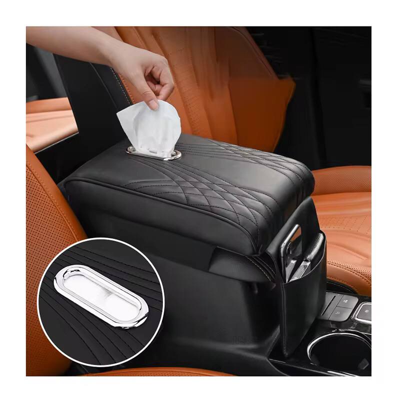 Quality leather car armrest