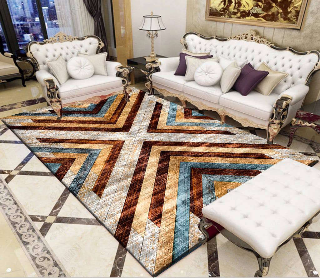 3D carpets reinforced with rubber bottom for maximum grip and comfort