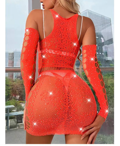 LADIES BANDAGE BODYCON LINGERIE