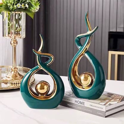 2 IN 1 EUROPEAN CERAMIC DECOR