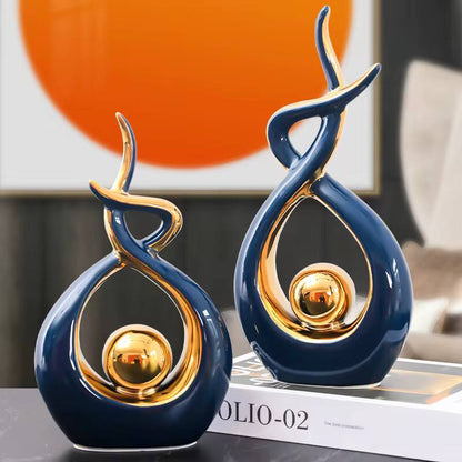 2 IN 1 EUROPEAN CERAMIC DECOR