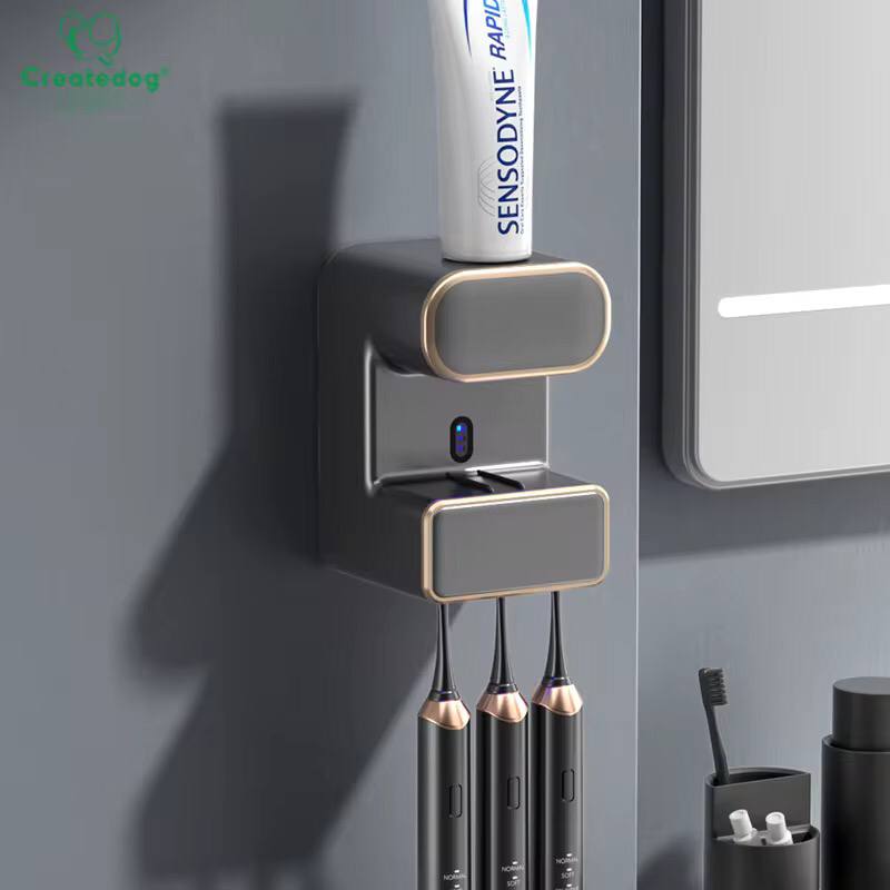 Automatic Toothpaste Squeezer Wall-mounted Electric Toothpaste Dispenser