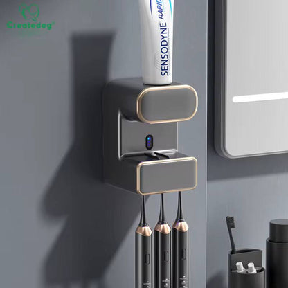 Automatic Toothpaste Squeezer Wall-mounted Electric Toothpaste Dispenser