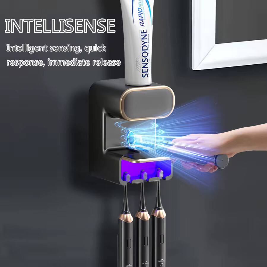 Automatic Toothpaste Squeezer Wall-mounted Electric Toothpaste Dispenser