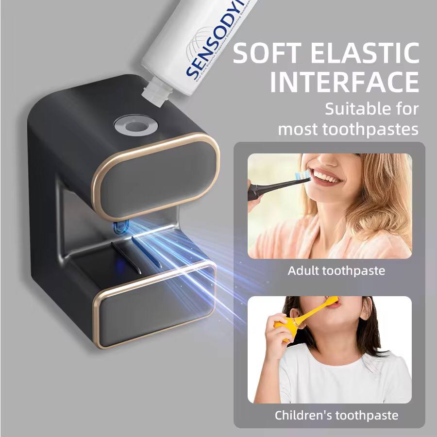 Automatic Toothpaste Squeezer Wall-mounted Electric Toothpaste Dispenser