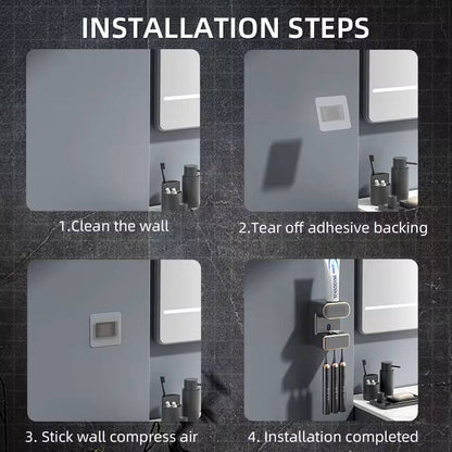 Automatic Toothpaste Squeezer Wall-mounted Electric Toothpaste Dispenser