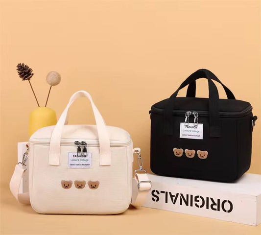 Lunch Bags Canvas Crossbody Bags