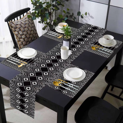 Bohemian Table Runner And Placemats Set