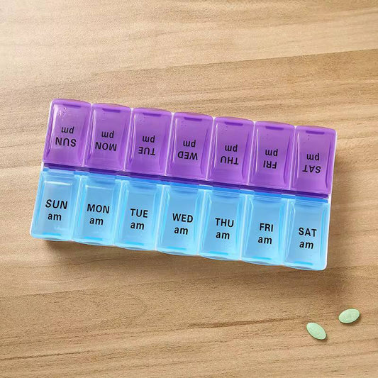 7 Day Weekly Daily Pill Box Organiser