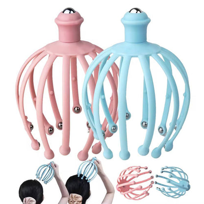 12 claws single steel ball head massagers