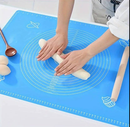 Silicon kneading mat