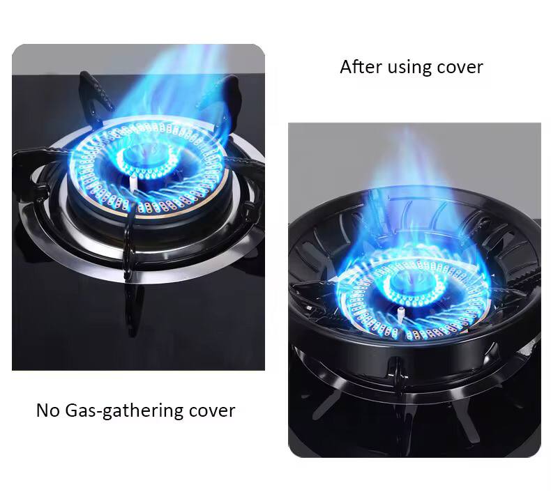 Gas wind shield/ energy saving cover