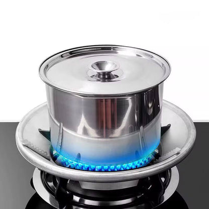 Gas wind shield/ energy saving cover