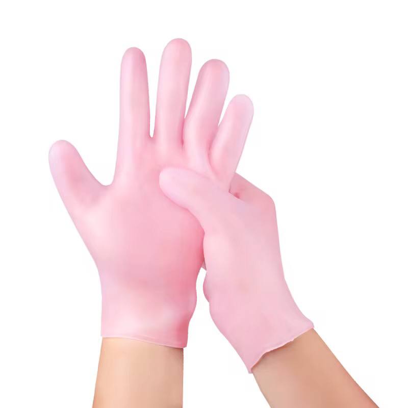 Silicone hand gloves