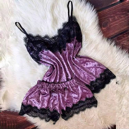 Lingerie Women Sleep Wear  Pajamas Sleepwear Hot Women Clothing