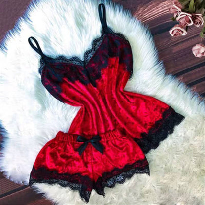Lingerie Women Sleep Wear  Pajamas Sleepwear Hot Women Clothing