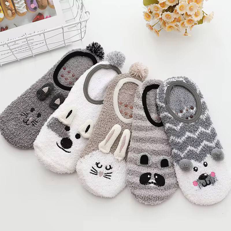 Cute Coral Fleece Socks