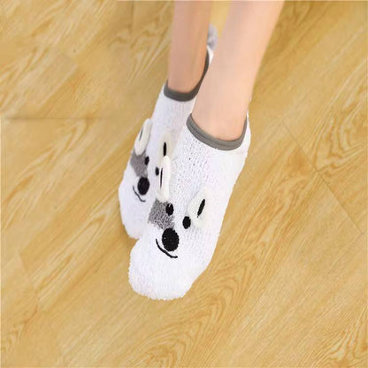 Cute Coral Fleece Socks