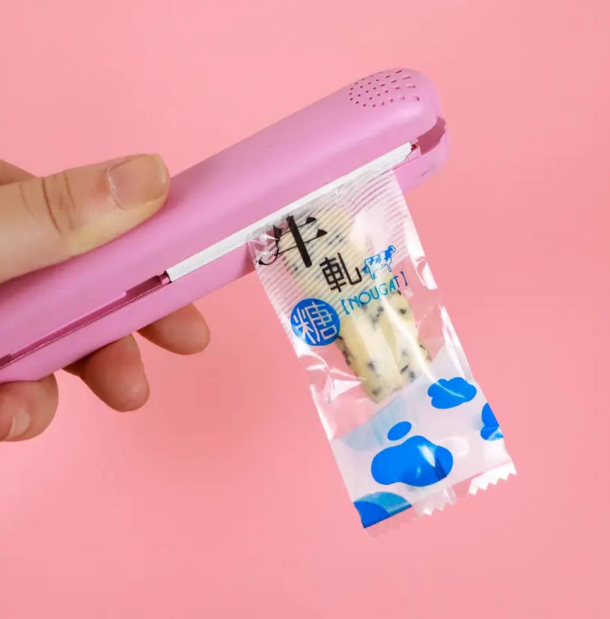 Electric food sealer / hair curler