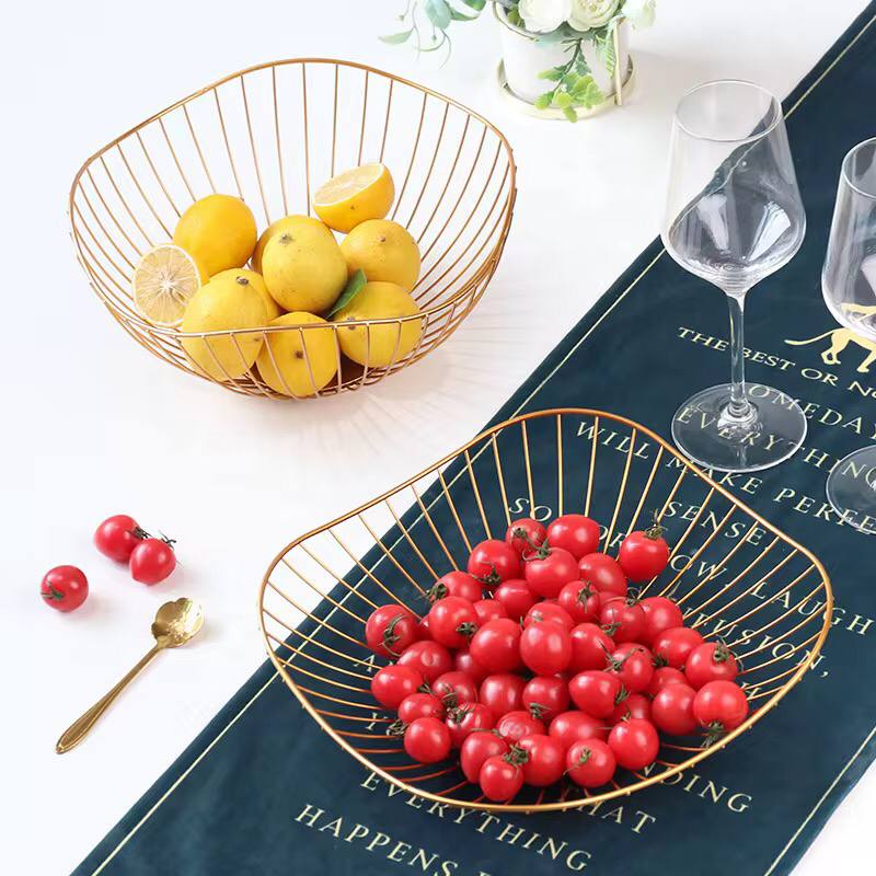 Golden Fruit Basket