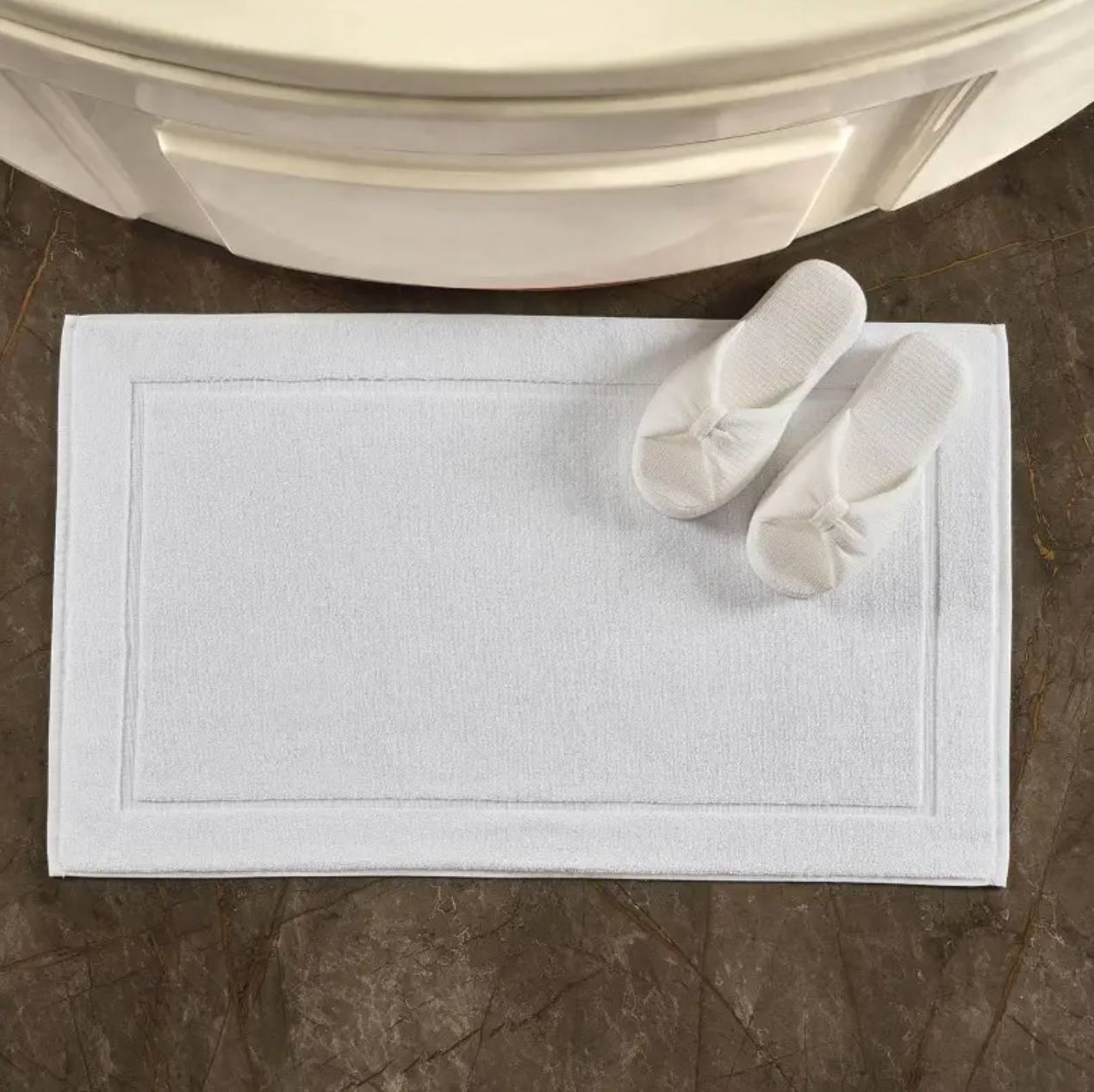 Luxurious cotton Bathroom mats