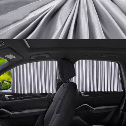 car window curtains 4pc