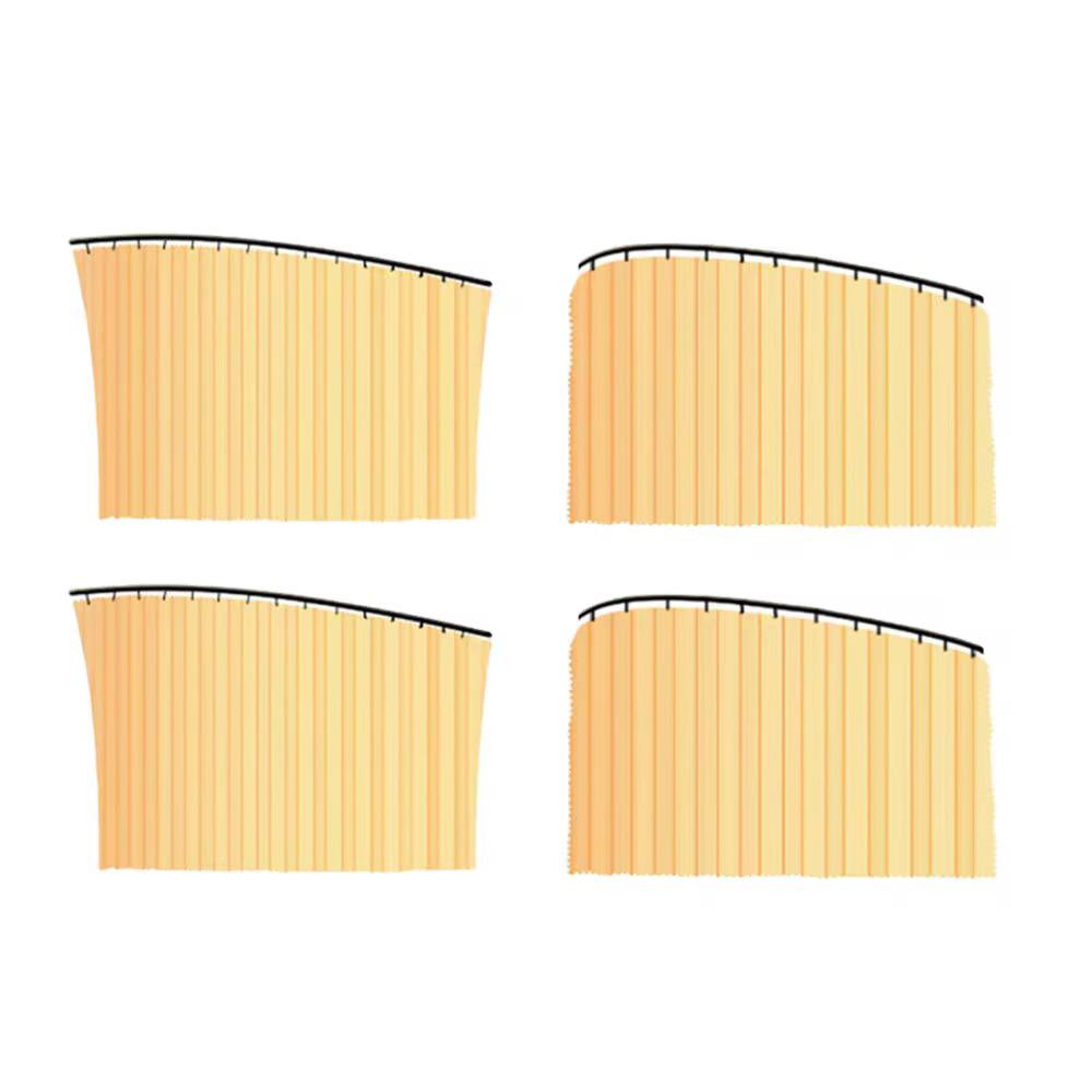 car window curtains 4pc