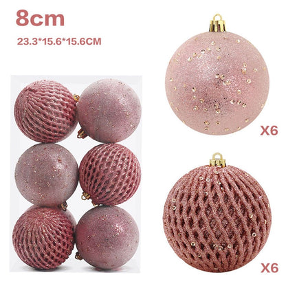 12pcs set christmas ball